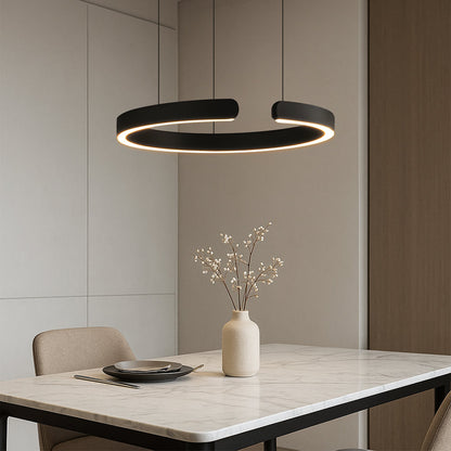 Luminaire Suspendu Rond Élégant