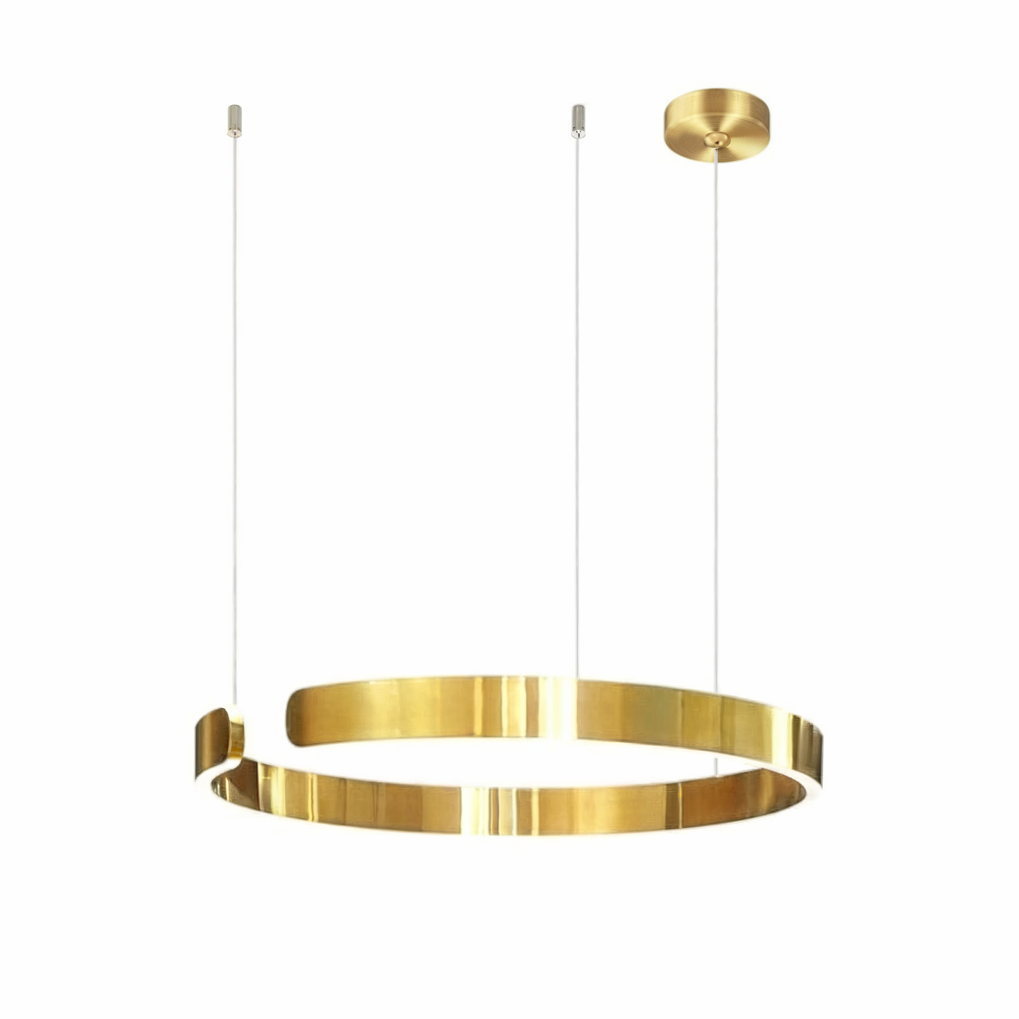 Luminaire Suspendu Rond Élégant