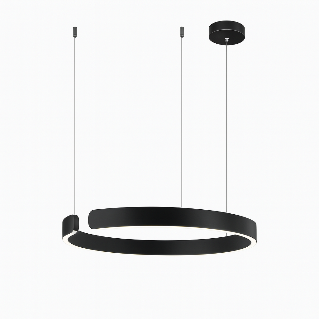 Luminaire Suspendu Rond Élégant