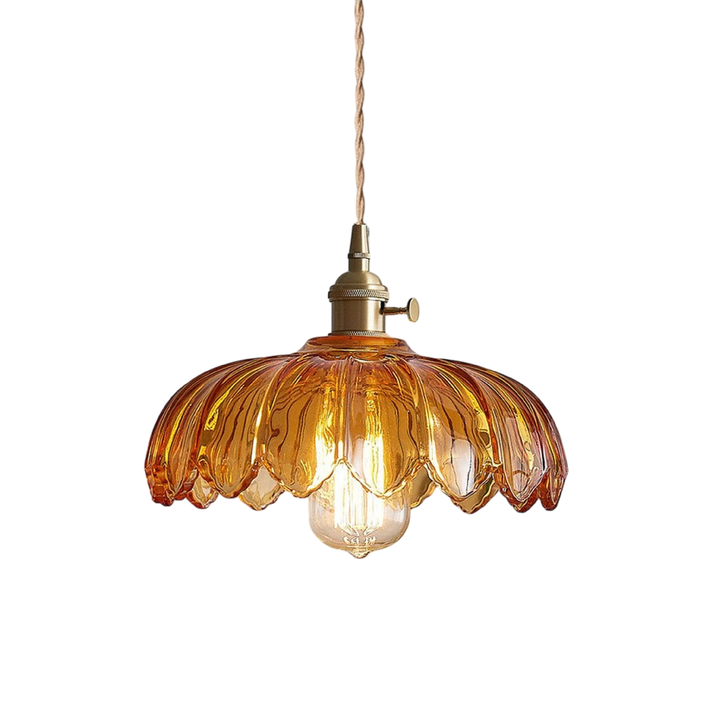 Luminaire Suspendu Verre Chic pour Intérieur Raffiné