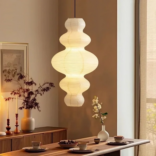 Lampe Pendante en Papier de Riz | Déco Moderne et Élégante - Foivo
