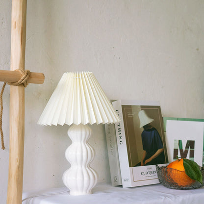 Lampe de Bureau Élégante en Plis