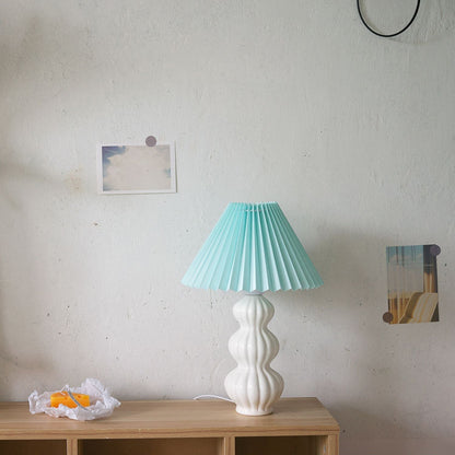 Lampe de Bureau Élégante en Plis