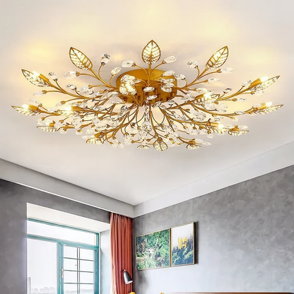 Luminaire Cristal Chic pour Plafond