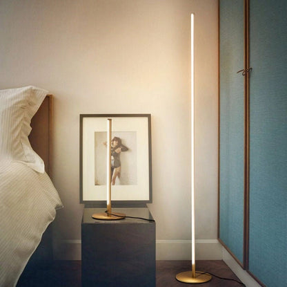 Lampe de Sol Élégante Régulable pour Salon