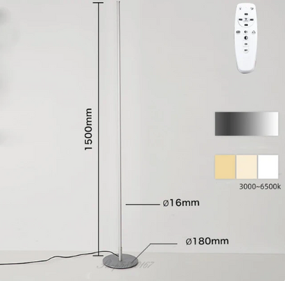 Lampe de Sol Élégante Régulable pour Salon