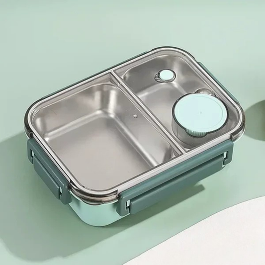 Coffret Repas Isolé - Bocal Inox Réutilisable pour Déjeuner - Foivo