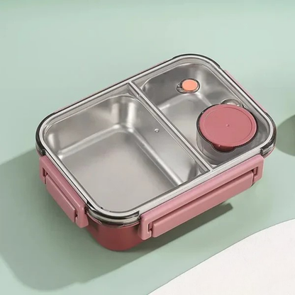 Coffret Repas Isolé - Bocal Inox Réutilisable pour Déjeuner