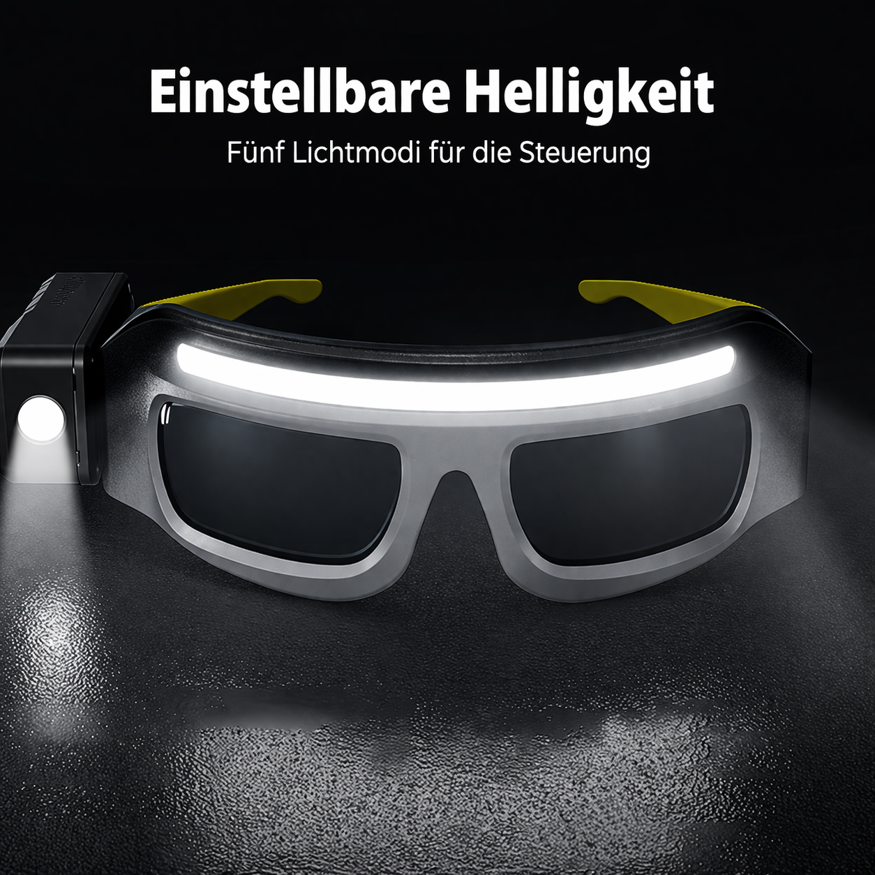 Lunettes LED Intégrées Pour Hommes et Femmes Avec Éclairage Précis 3