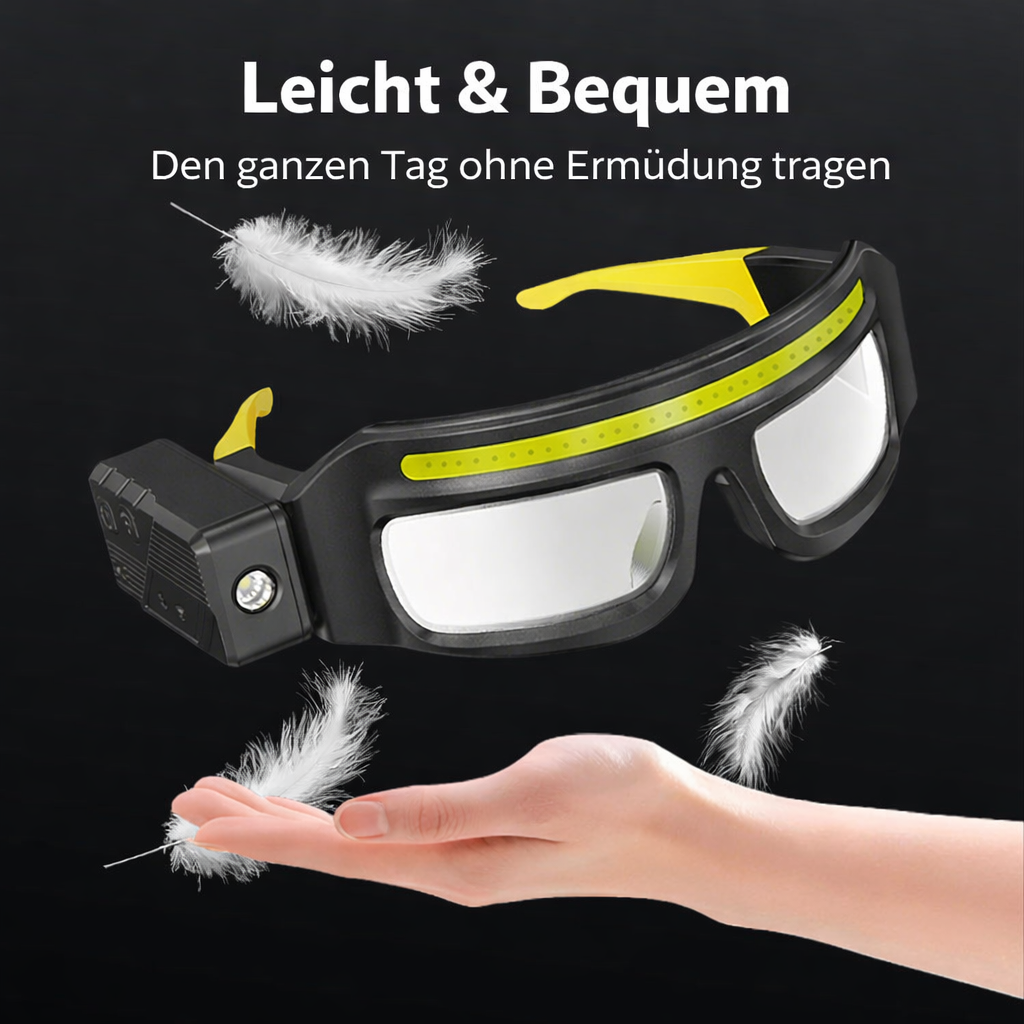 Lunettes LED Intégrées Pour Hommes et Femmes Avec Éclairage Précis 7