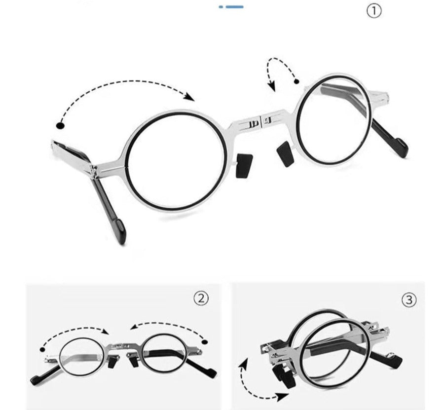 Lunettes de Lecture Pliables Compactes Unisexes 4