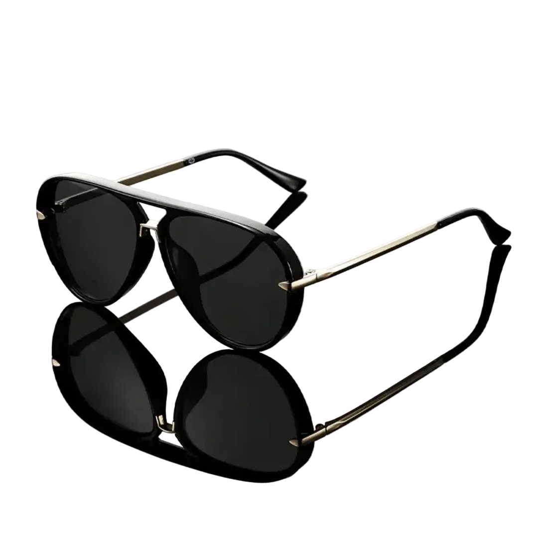 Lunettes de soleil Unisexe Monture Pilote Classique - Foivo