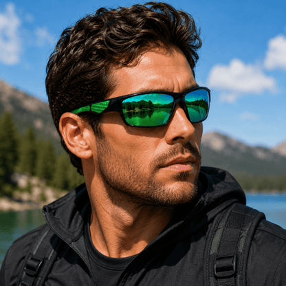 Lunettes de Soleil Ronde Vintage Unisexe avec Protection UV400 5