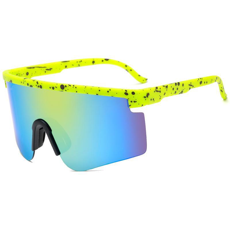 Lunettes de Soleil Unisexe Sportives Protection UV400 Oversize - Foivo