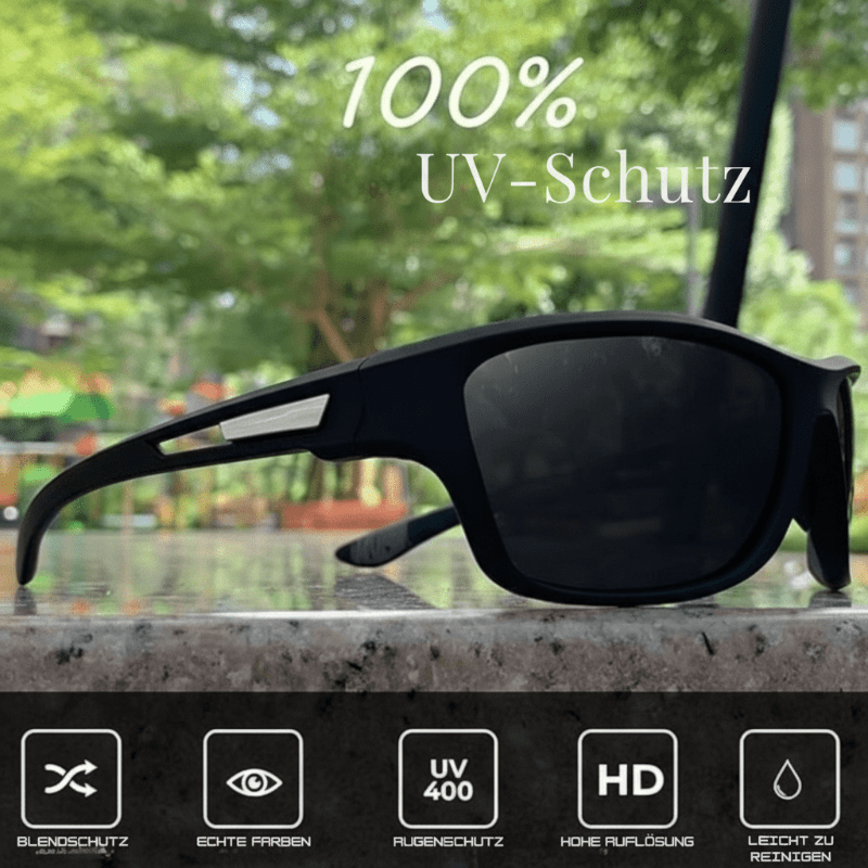 Lunettes de Soleil de Sport Polarisées pour Hommes et Femmes 4