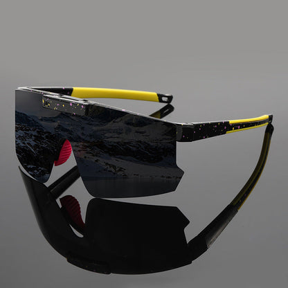 Lunettes de soleil sport pour hommes style shield performance 1