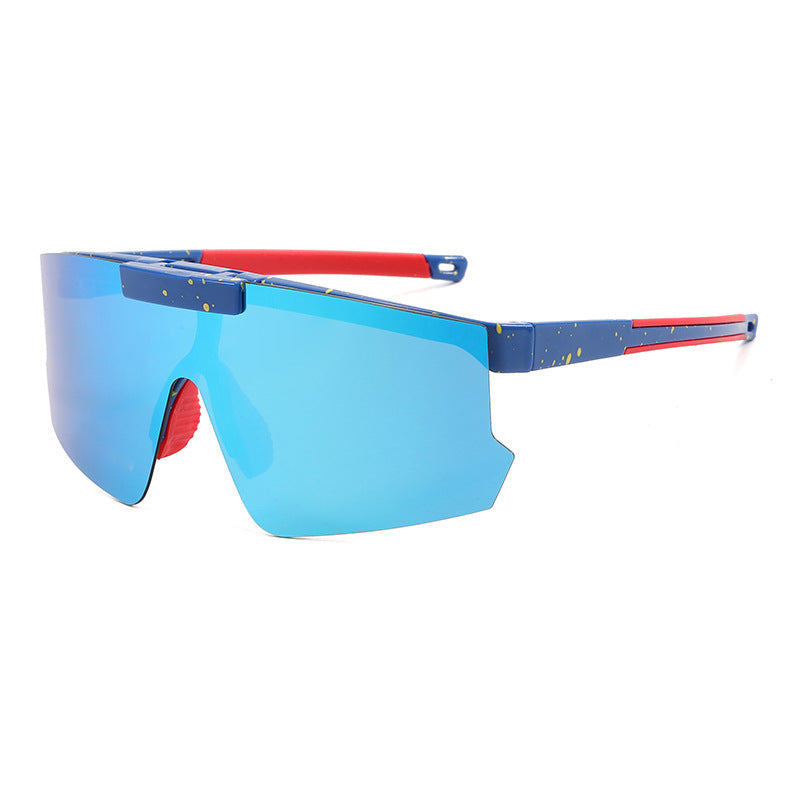 Lunettes de soleil sport pour hommes style shield performance 7