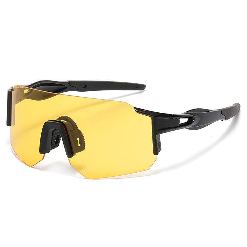 Lunettes de soleil sport unisexes performance avec monture surdimensionnée 6