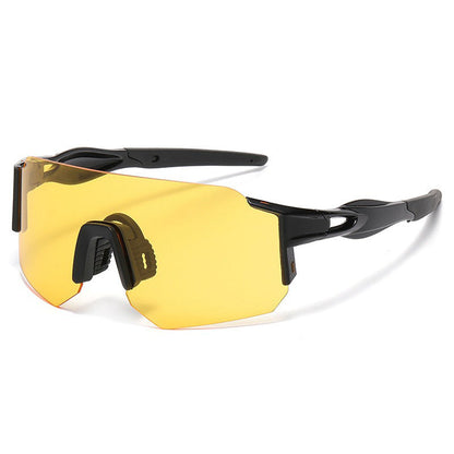 Lunettes de soleil sport unisexes performance avec monture surdimensionnée 6
