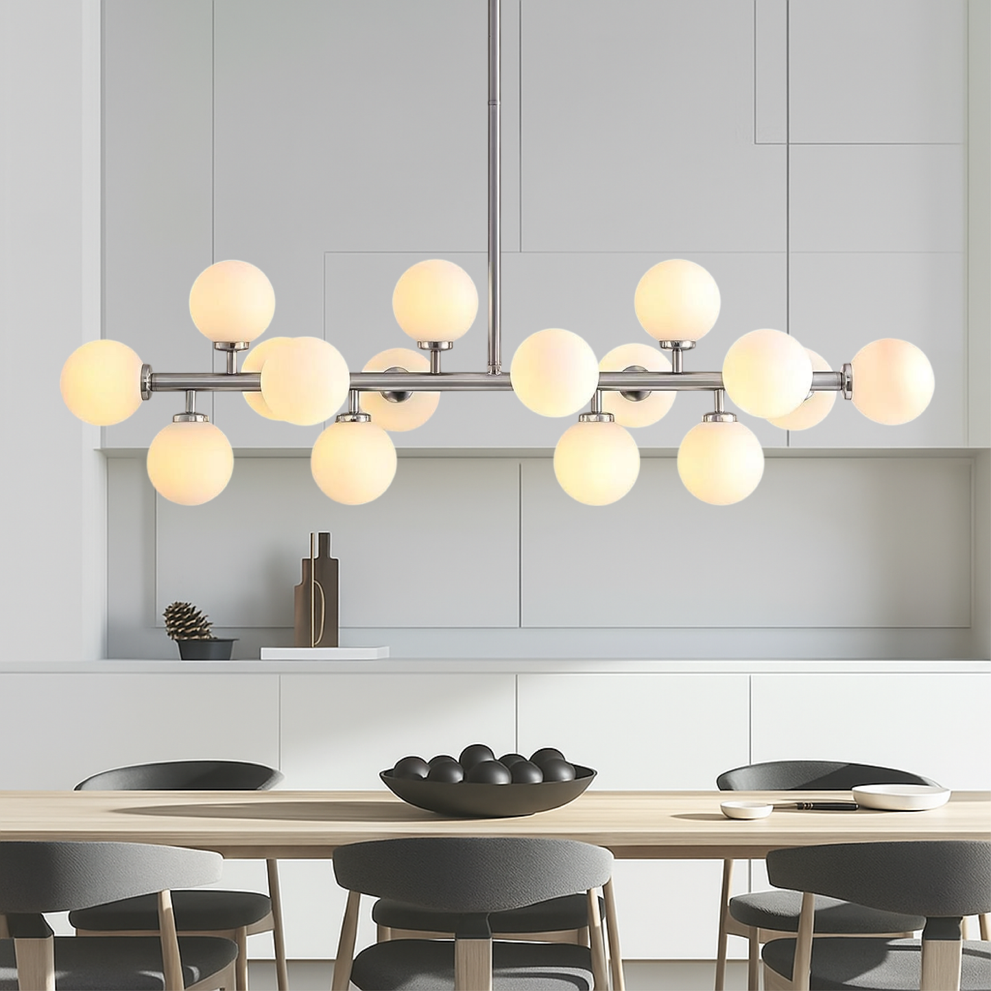 Lustres Design Suspendus Moderne | Ensemble 16 Pièces Chic