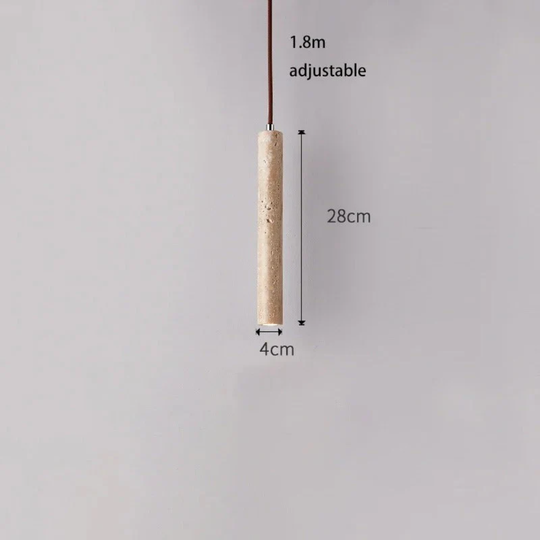 Lustre LED Minimaliste Design Wabi-Sabi 7