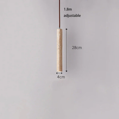 Lustre LED Minimaliste Design Wabi-Sabi 7