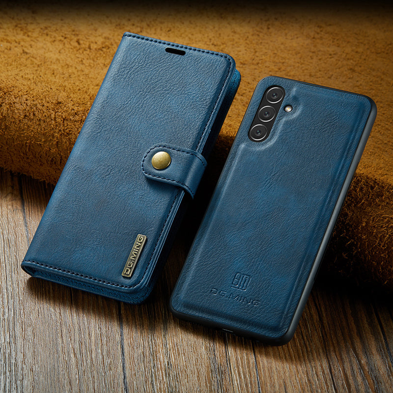Étui Cuir Samsung Galaxy - Protection Résistante et Stylique 2 en 1