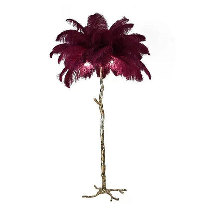 Lampe de Sol Élégante en Bois