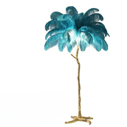 Lampe de Sol Élégante en Bois