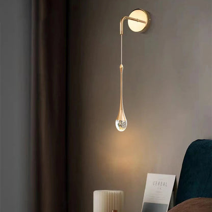Lampe Murale Design LED Chaude avec Accents Or - Foivo