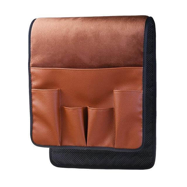 Organisateur de Console en Simili Cuir | Compartiments Utiles et Résistants