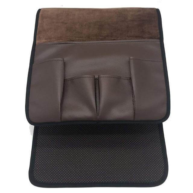 Organisateur de Bras en Cuir PU avec 5 Compartiments
