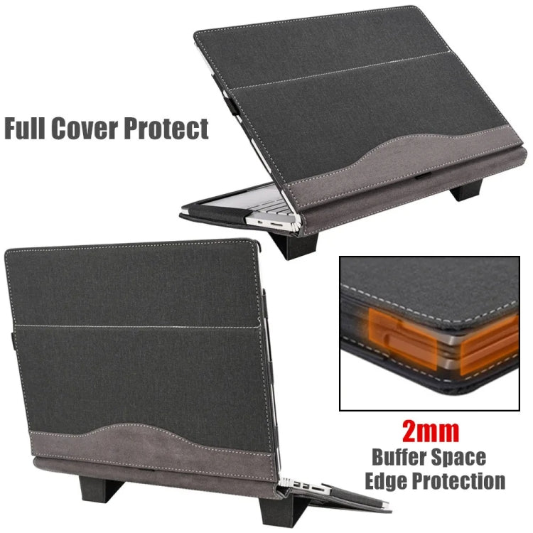 Étui Ordinateur Portable 13,3 Pouces | Cuir Synthétique Robuste et Protecteur - Foivo