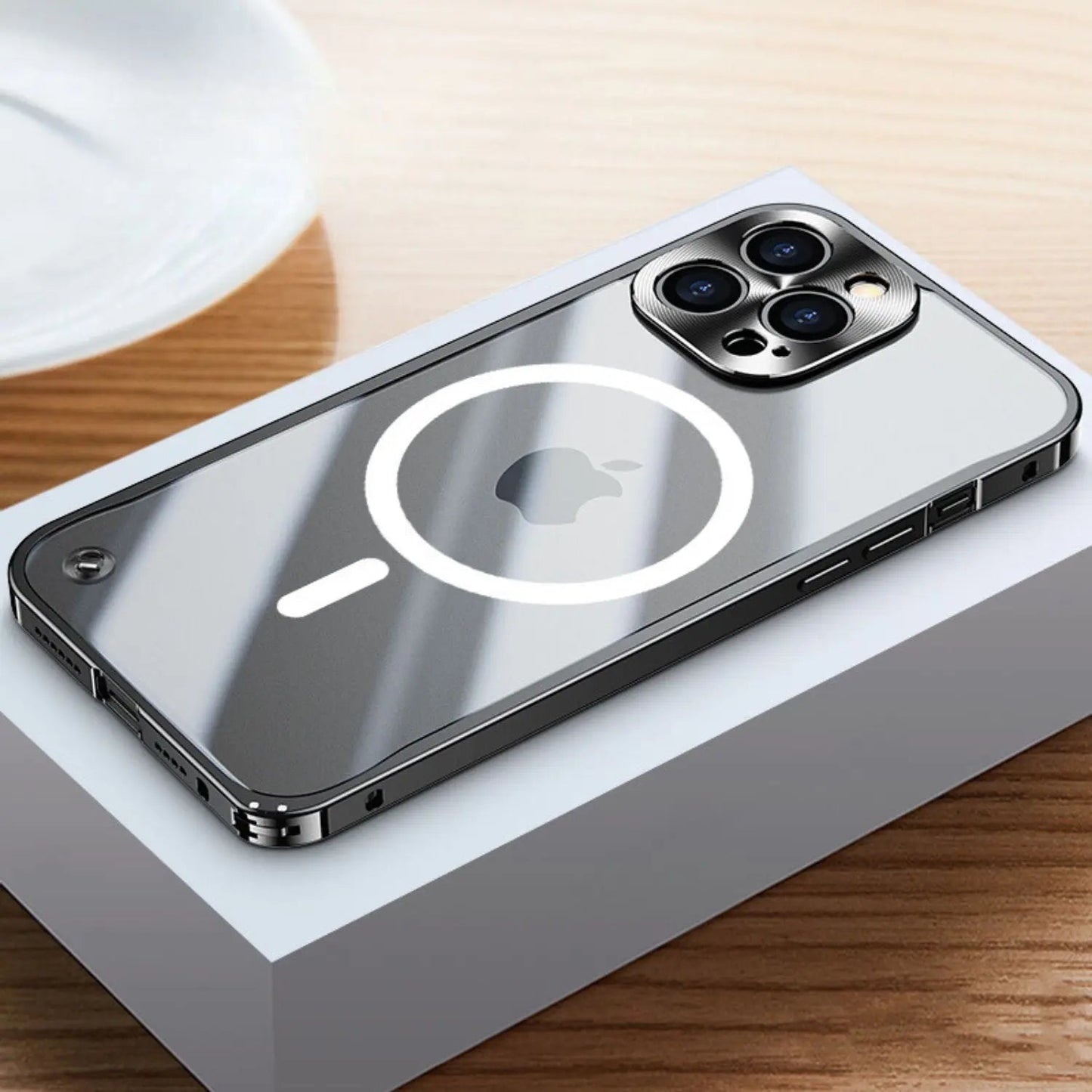 Étui iPhone Pro Max Métal Slim et Résistant