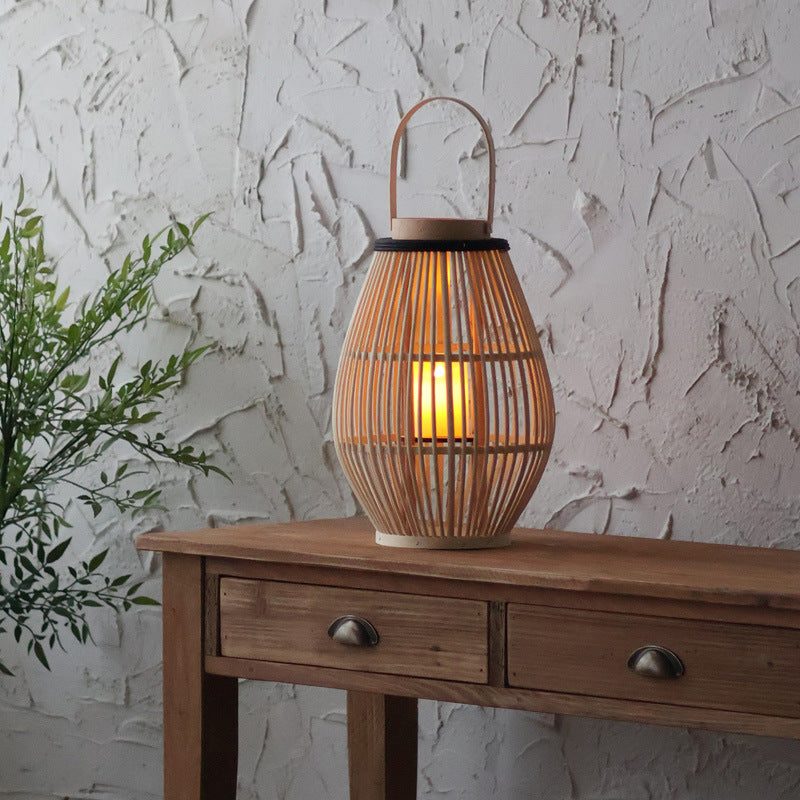 Lampe de Table Bambou Chic et Ambientée - Foivo