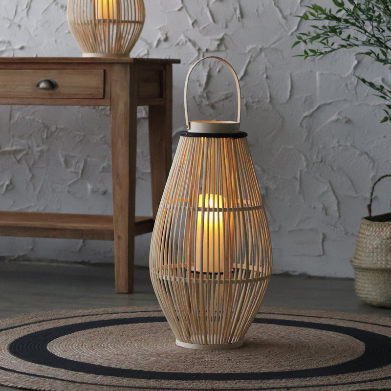Lampe de Table Bambou Chic et Ambientée