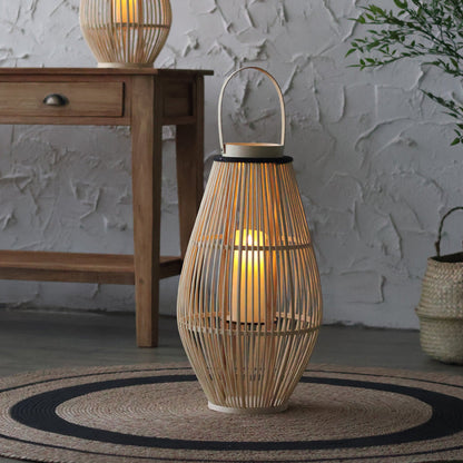 Lampe de Table Bambou Chic et Ambientée