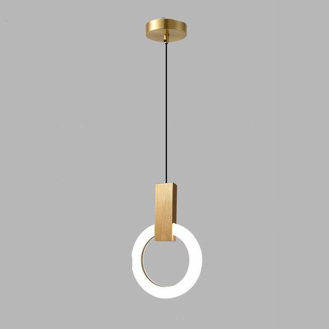 Lampe Suspendue Élégante en Acrylique pour Intérieur