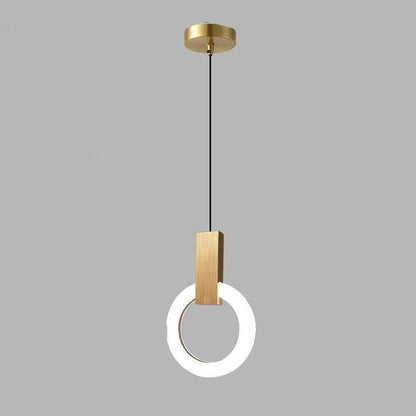 Lampe Suspendue Élégante en Acrylique pour Intérieur