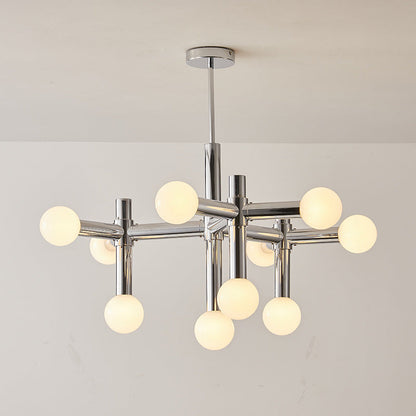 Lustre Design Industriel Métal LED - Foivo