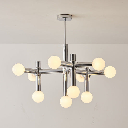 Lustre Design Industriel Métal LED - Foivo