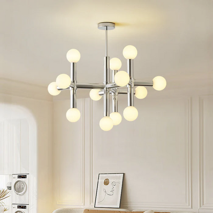Lustre Design Industriel Métal LED