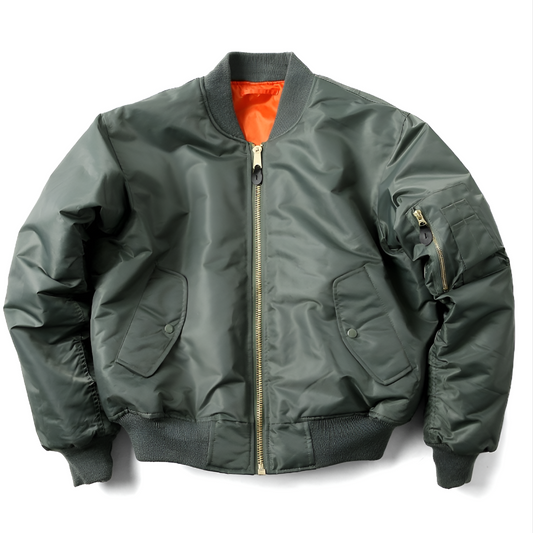 Veste Bomber Mixte Décontractée et Polyvalente - Foivo