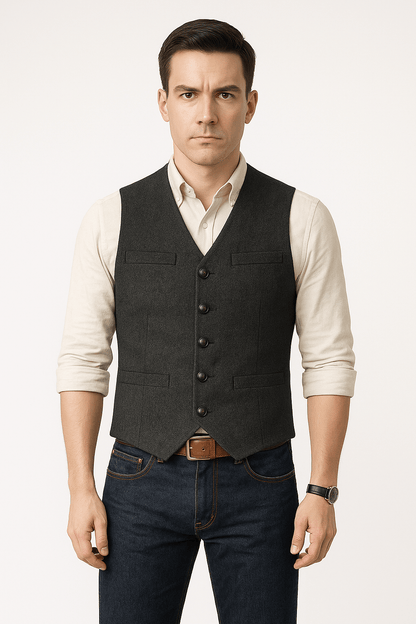 Gilet Élégant Sans Manches Tendance - Foivo