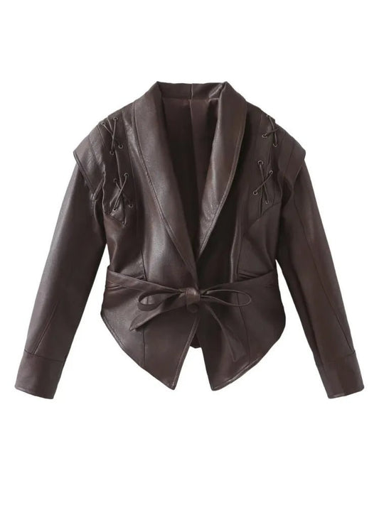 Manteau Femme Hiver Chic avec Ceinture Adjustables - Foivo