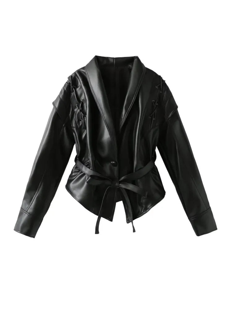 Manteau Femme Hiver Chic avec Ceinture Adjustables