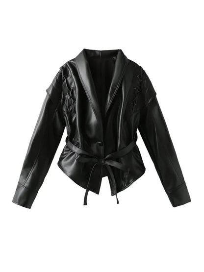 Manteau Femme Hiver Chic avec Ceinture Adjustables