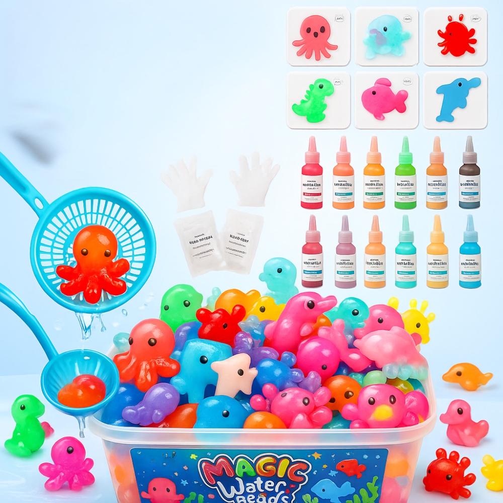 Billes d'Eau Magiques Jouet Sensoriel Enfant Kit Créatif - BlxckFR