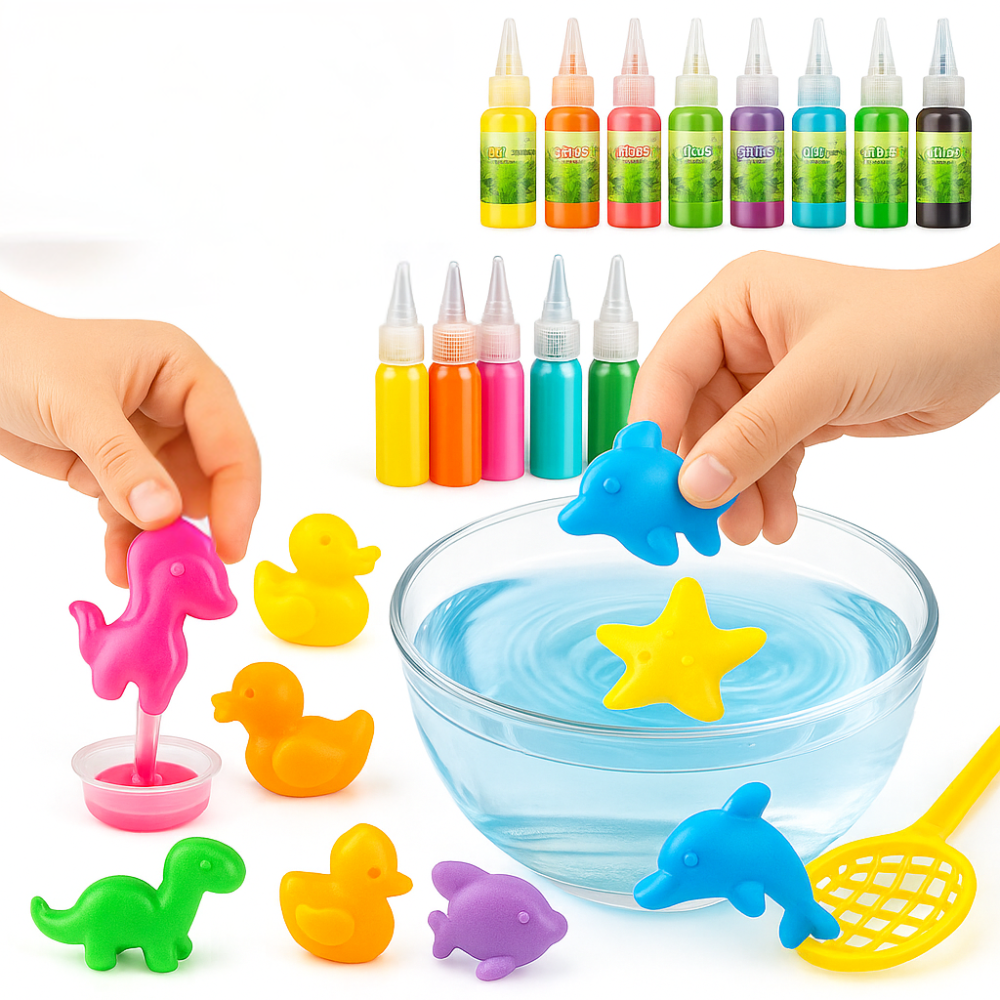 Jeu d'eau magique pour enfants, kit de création d'animaux en gel - BlxckFR