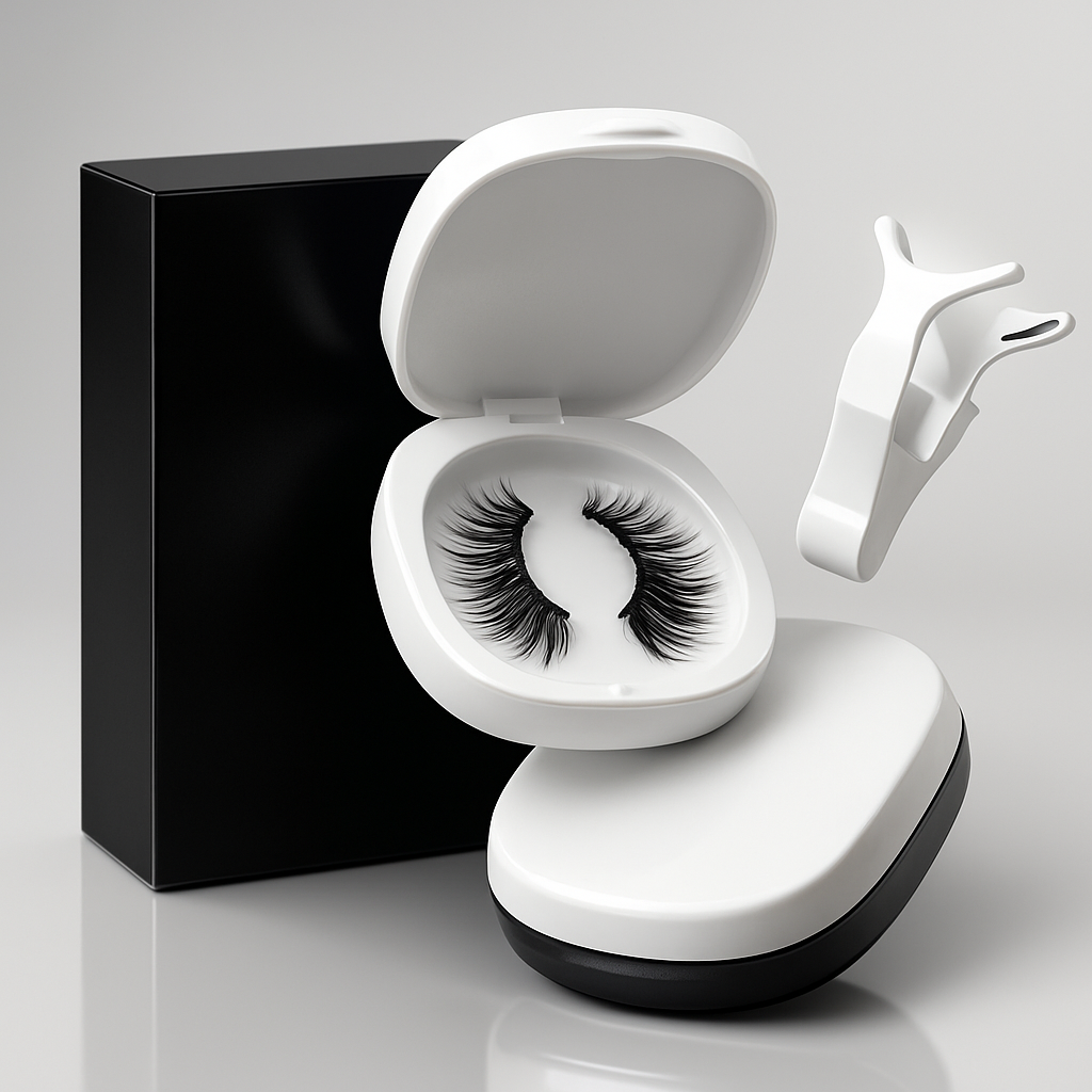 Cils Faux Magnétiques Réutilisables Aspect Naturel - BlxckFR